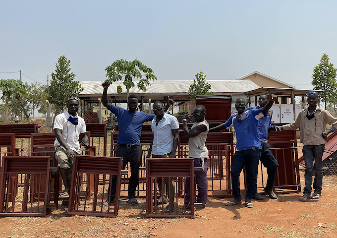 【ウガンダ】ビジネス開始に向け、南スーダン難民の職業訓練も終盤へ