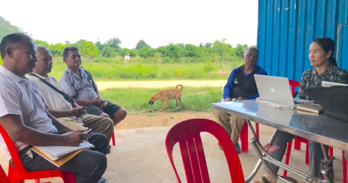 【カンボジア】大切な村の未来を決めるミーティング