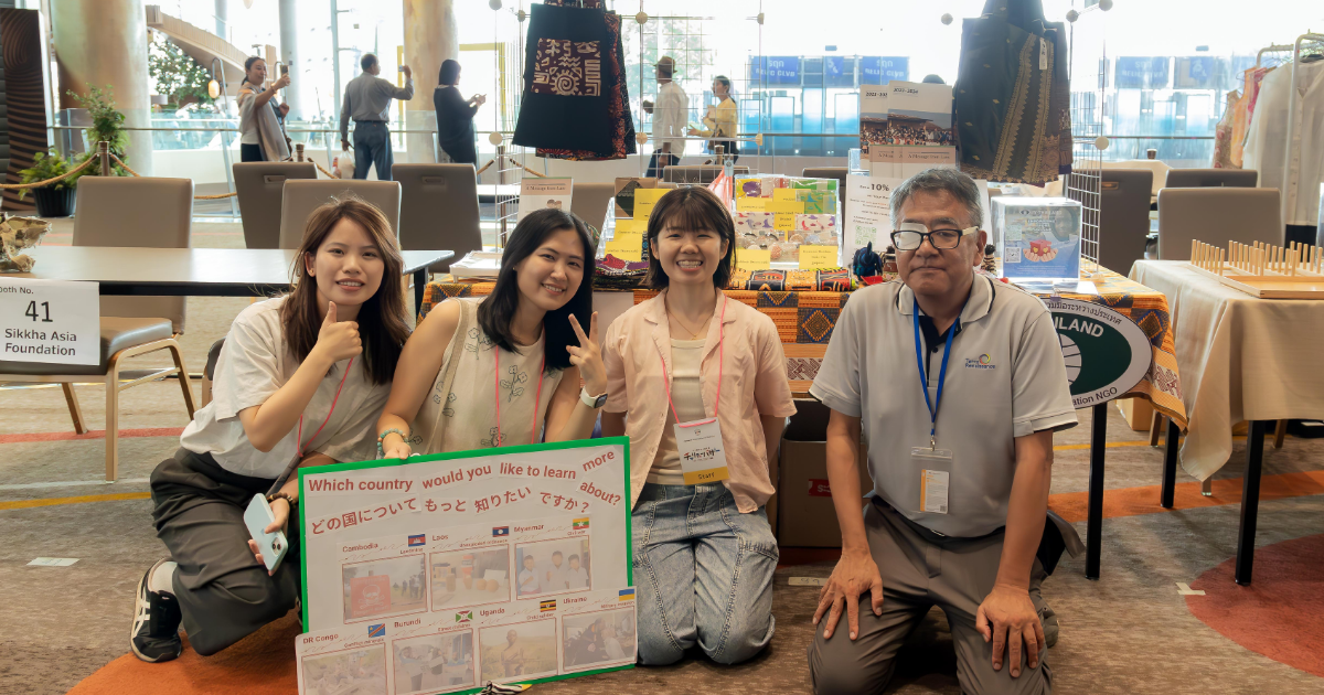 【タイ】タイで活動本格化！バンコク発、チャリティーバザーで世界に想いを届ける
