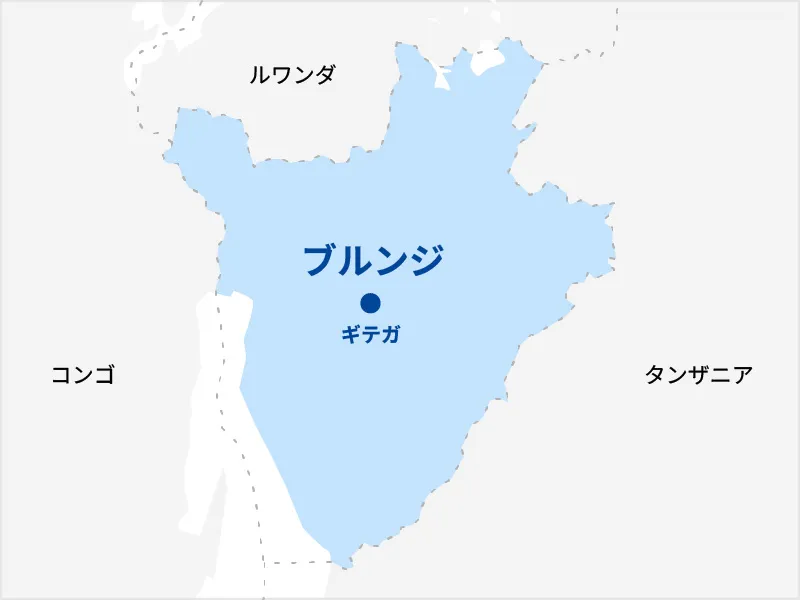 ブルンジマップ