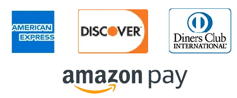 American Express／Diners／Discover／Amazon Payの方