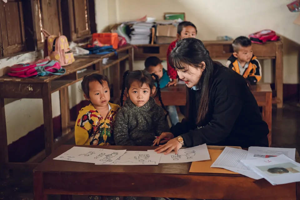 不発弾の回避教育イメージ