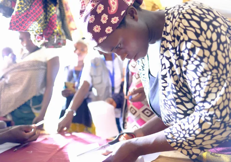 元子ども兵が社会復帰するための職業訓練