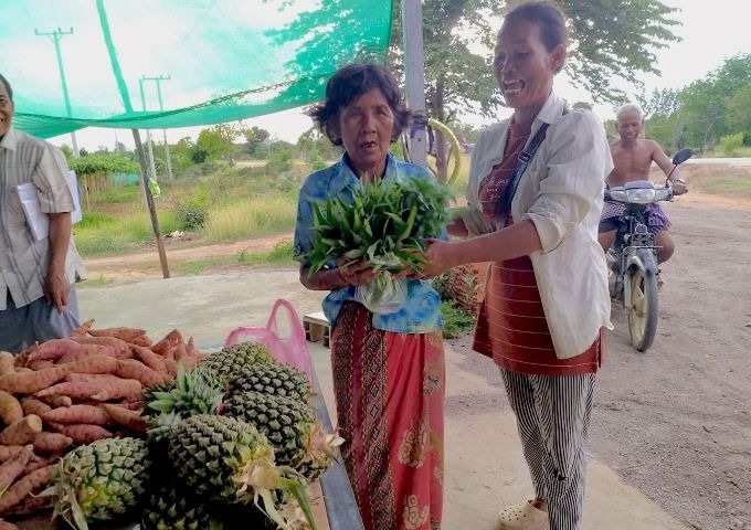 【カンボジア】地域の経済をまわすファーマーズ・マーケットをハンドオーバー