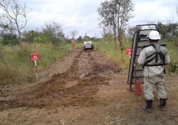 【カンボジア】農地を返還、コロナ禍で重要性を増す地雷除去