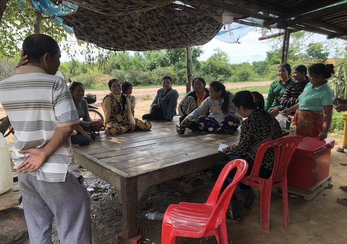 【カンボジア】ロカブッス村で新たに12世帯が家畜飼育を開始
